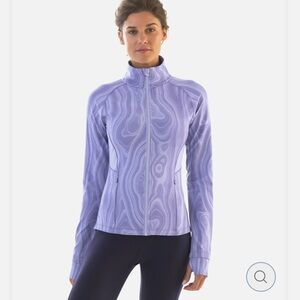 Crane & Lion DwellStudio Malakos Track Jacket. Thistle. M